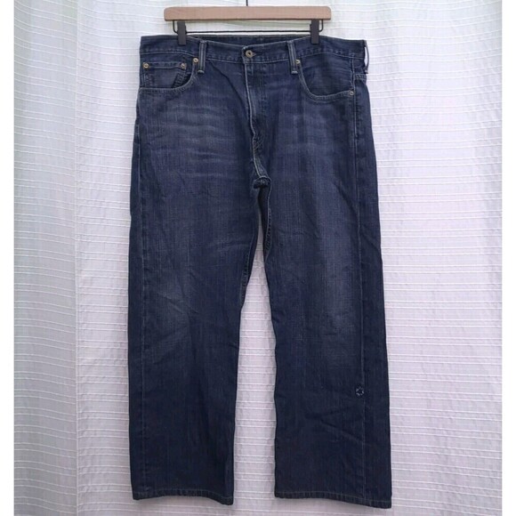 Levi's 569 Loose Straight Fit Jeans Med Wash Men's 36x30 (see actual) - Picture 15 of 16